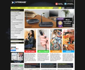 Xtremecables.net(Digital Lifestyle Accessories) Screenshot