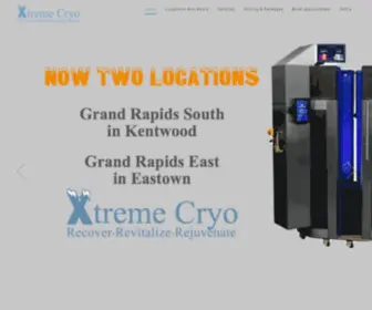 Xtremecryo.net(Xtreme Cryo) Screenshot