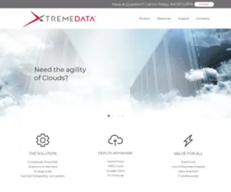 Xtremedata.com(XtremeData, Inc) Screenshot