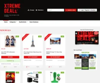 Xtremedeals.club(Xtremedeals club) Screenshot