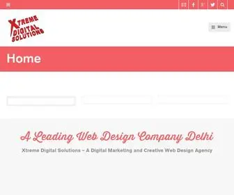 Xtremedigitals.in(Web Design Company Delhi) Screenshot