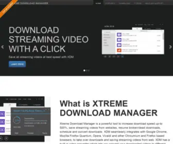 Xtremedownloadmanager.com(Xtreme Download Manager) Screenshot