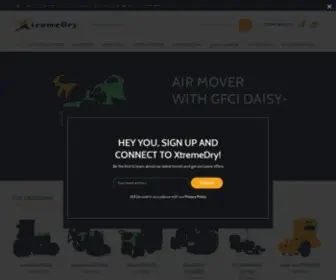 Xtremedry.co(Leading Distributor of LGR Dehumidifiers) Screenshot