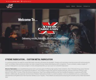 Xtremefab.net(Delivering results) Screenshot