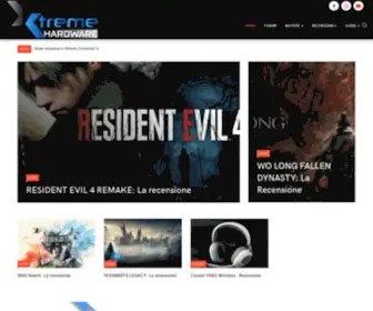 Xtremehardware.com(La nuova risorsa italiana di hardware e overclock) Screenshot