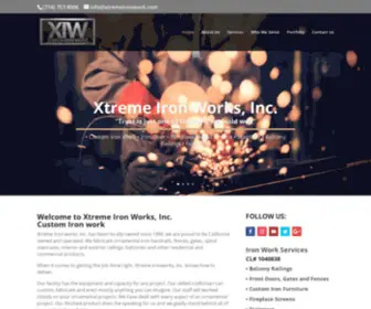 Xtremeironwork.com(Xtreme Iron Work) Screenshot