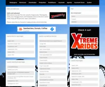 Xtremerides.nl(Dat is een dagje uit op het web) Screenshot
