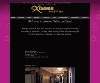 Xtremesalonspa.com(Xtremesalonspa) Screenshot