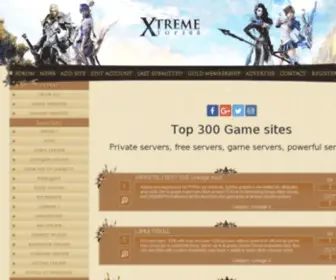 Xtremetop300.com(Mu online) Screenshot