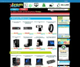Xtremmedia.com(Tu tienda de informática y electrónica on) Screenshot