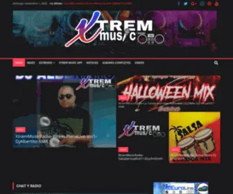 Xtremmusicradio.com(XTREmmusic) Screenshot