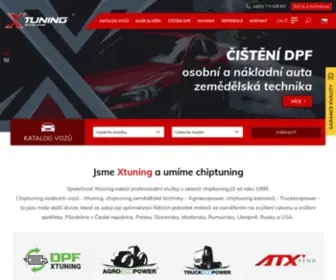 Xtuning.cz(Profesionální chip tuning) Screenshot