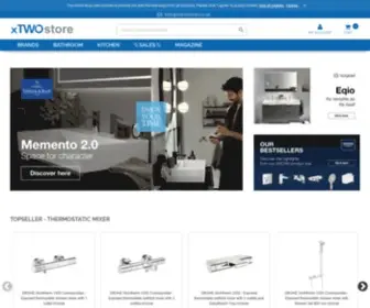 XtwoStore.co.uk(Shop for bathroom and kitchen accessories) Screenshot