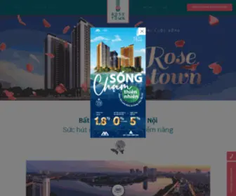 Xuanmai-Rosetown.com.vn(Chung cư Xuân mai Rose Town) Screenshot