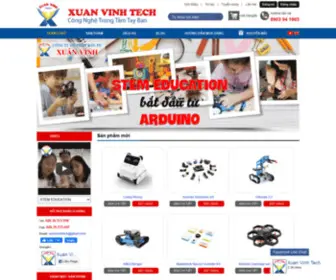 Xuanvinhtech.com(Xuân Vinh Tech) Screenshot