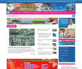 Xuatkhaulaodongdongthap.com(Ng Th) Screenshot
