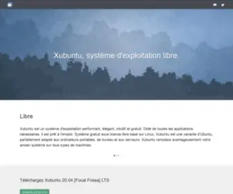 Xubuntu.fr(  ) Screenshot