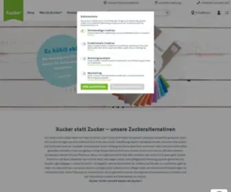 Xucker.de(Wir lieben Süßes) Screenshot