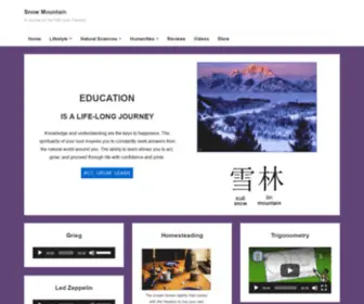 Xue-Lin.com(A Journey on the Path Less Traveled) Screenshot