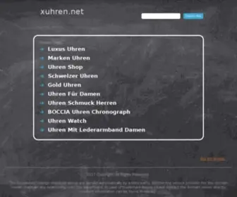 Xuhren.net(Billig Rolex Replica) Screenshot