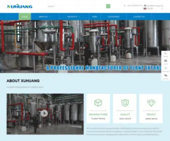 Xuhuangbiotech.com(Weight loss health care plant extract suppliers) Screenshot