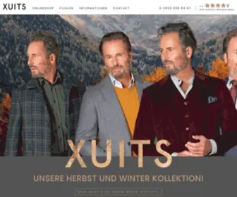 Xuits.com(Maßanzüge und Maßhemden nach Ihrem persönlichen Stil geschneidert. Plus) Screenshot