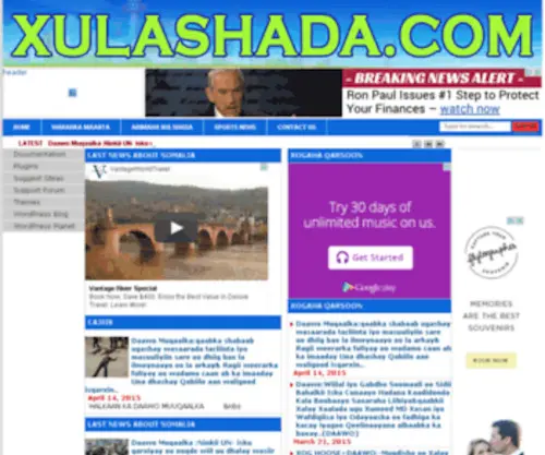 Xulashada.net(Xulashada) Screenshot