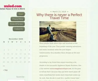 Xuled.com(Travel Tips & Reviews) Screenshot