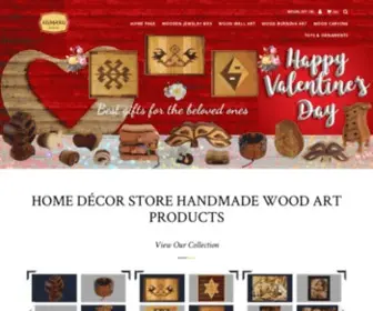 Xumaru.com(Wood Art Inherited From Our Ancestors to Our Children) Screenshot