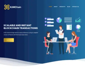 Xumchain.com(An Open) Screenshot