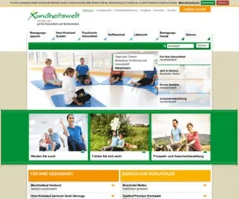 Xundheitswelt.at(Kuranstalten & Rehazentren in Niederösterreich) Screenshot