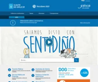 Xunta.es(Xunta de Galicia) Screenshot