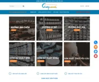 Xuonggomsuviet.vn(Công ty Cổ Phần Sứ Việt) Screenshot
