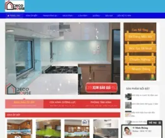 Xuongkinhcuongluc.com(Cửa Kính Cường Lực) Screenshot