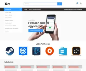 Xupe.hu(Kezdőlap) Screenshot