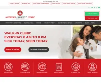 Xurgentcare.com(Urgent Care Near Me) Screenshot