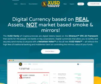 Xusdblockchain.com(The XUSD Family of CryptoCurrencies) Screenshot