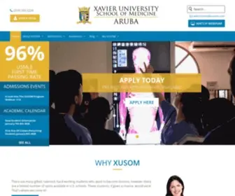 Xusom.com(At Xavier University School of Medicine (XUSOM)) Screenshot
