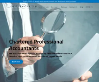 XuxiecPa.ca(CPA Toronto) Screenshot