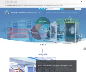 Xuyuanpack.com(Xu Yuan Packaging Technology Co) Screenshot