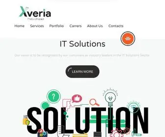 Xveria.com(IT Solutions Company in Dubai) Screenshot