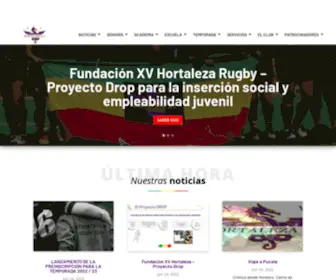 Xvhortaleza.com(XV Hortaleza Rugby Madrid) Screenshot