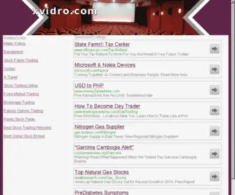 Xvidro.com(De beste bron van informatie over Hot movies) Screenshot