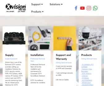 Xvisionme.com(Zoho) Screenshot