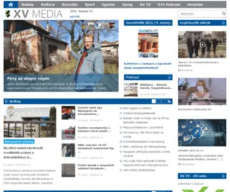 Xvmedia.hu(HÍREK) Screenshot