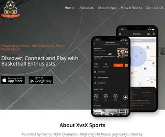 XVSXsports.com(XVSXsports) Screenshot