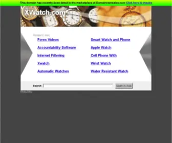 Xwatch.com(XWatch) Screenshot