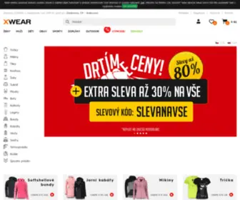 Xwear.cz(Sportovní oblečení) Screenshot