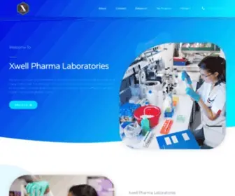 Xwellpharma.com(Xwell laboratories) Screenshot