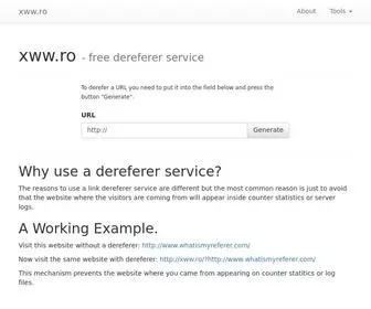 XWW.ro(Free deferer service) Screenshot